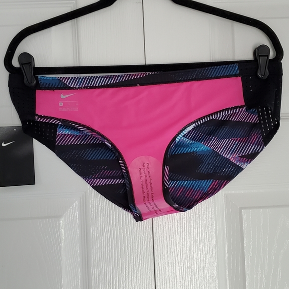 Nike Hipster Line Up Print Laser Cut Bikini Bottom - Picture 6 of 11